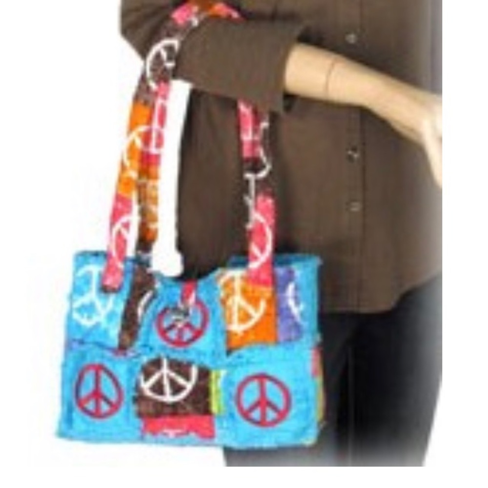 Vintage Me Boho Hippy Patchwork Handbag - Picture 2 of 2